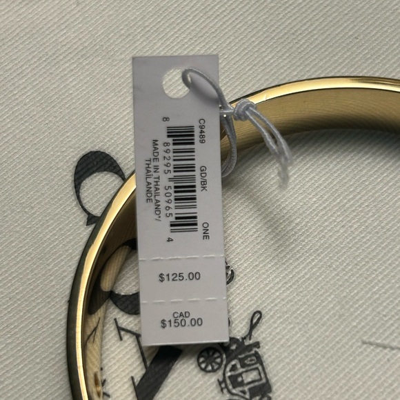 COACH hinged buckle bangle NWT - Picture 8 of 10